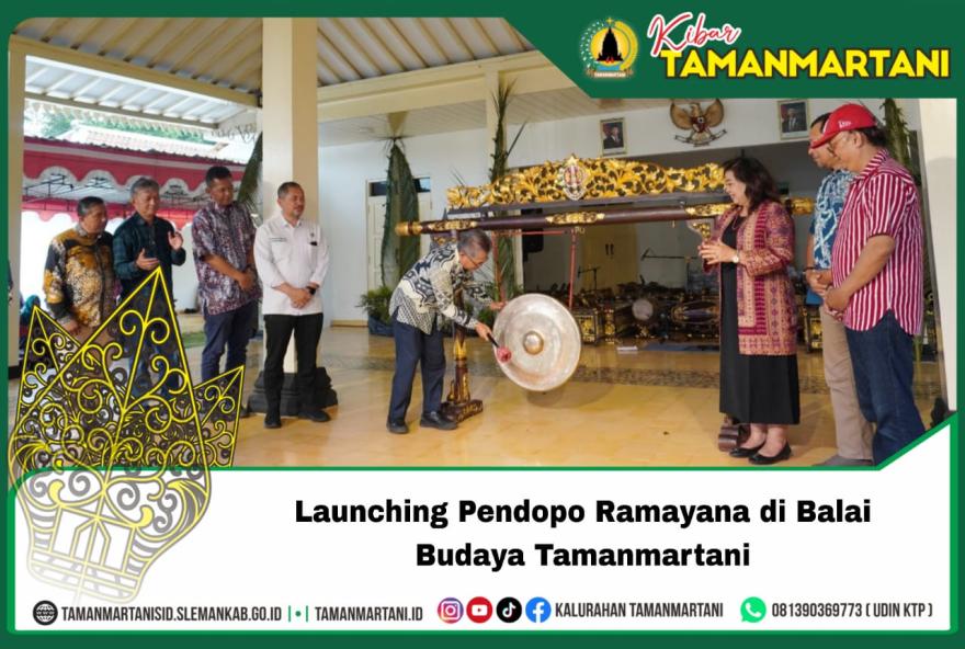 Launching Pendopo  Ramayanan di Balai Budaya Tamanmartani